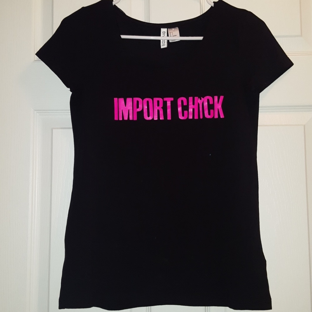 Import chick shirt